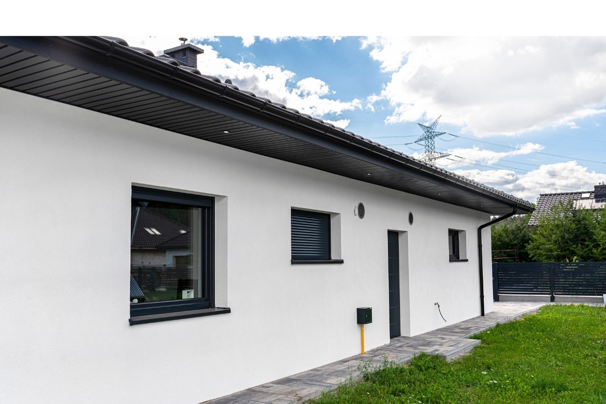 Fertige Fassade – dauerhafter Wetterschutz